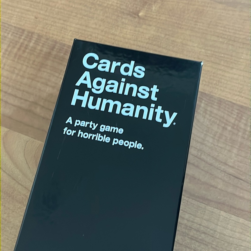 Cards Against Humanity played once like new